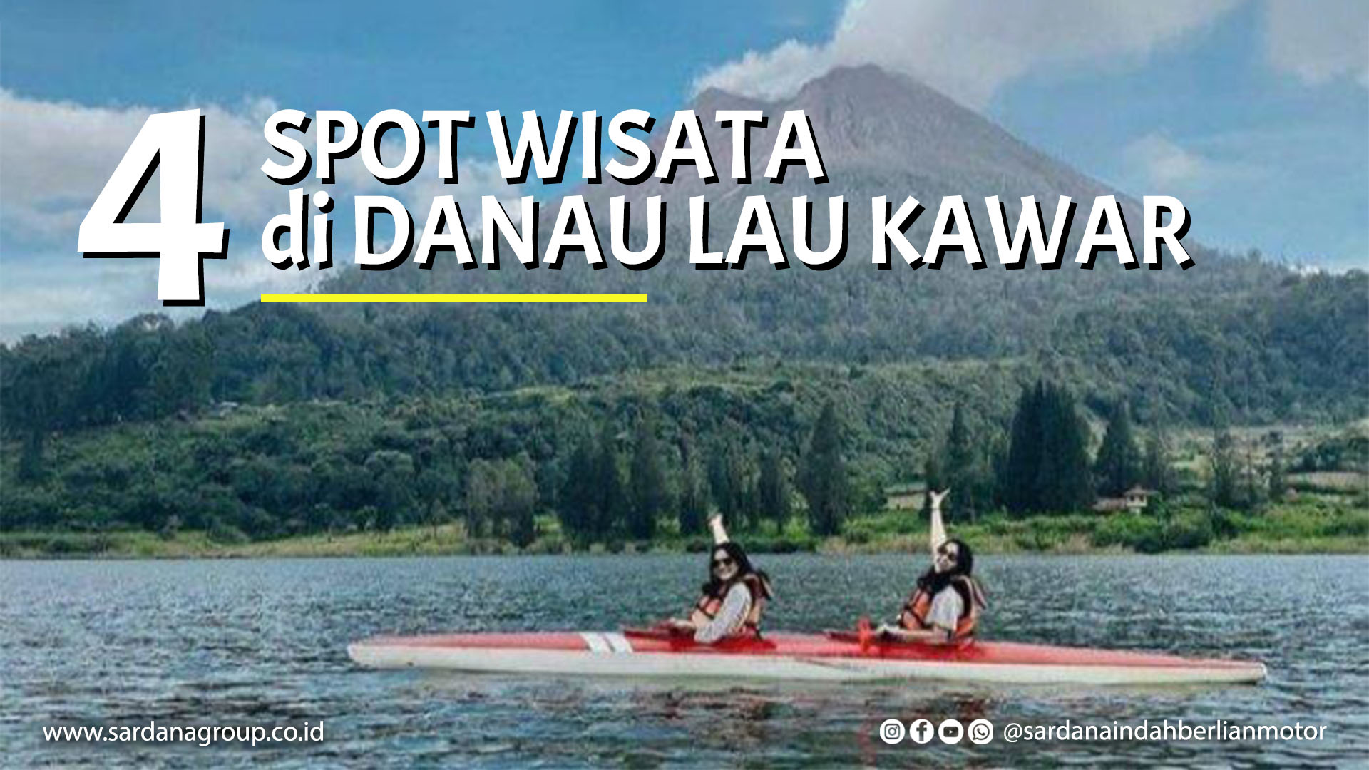 Empat Spot Wisata Menarik di Danau Lau Kawar 